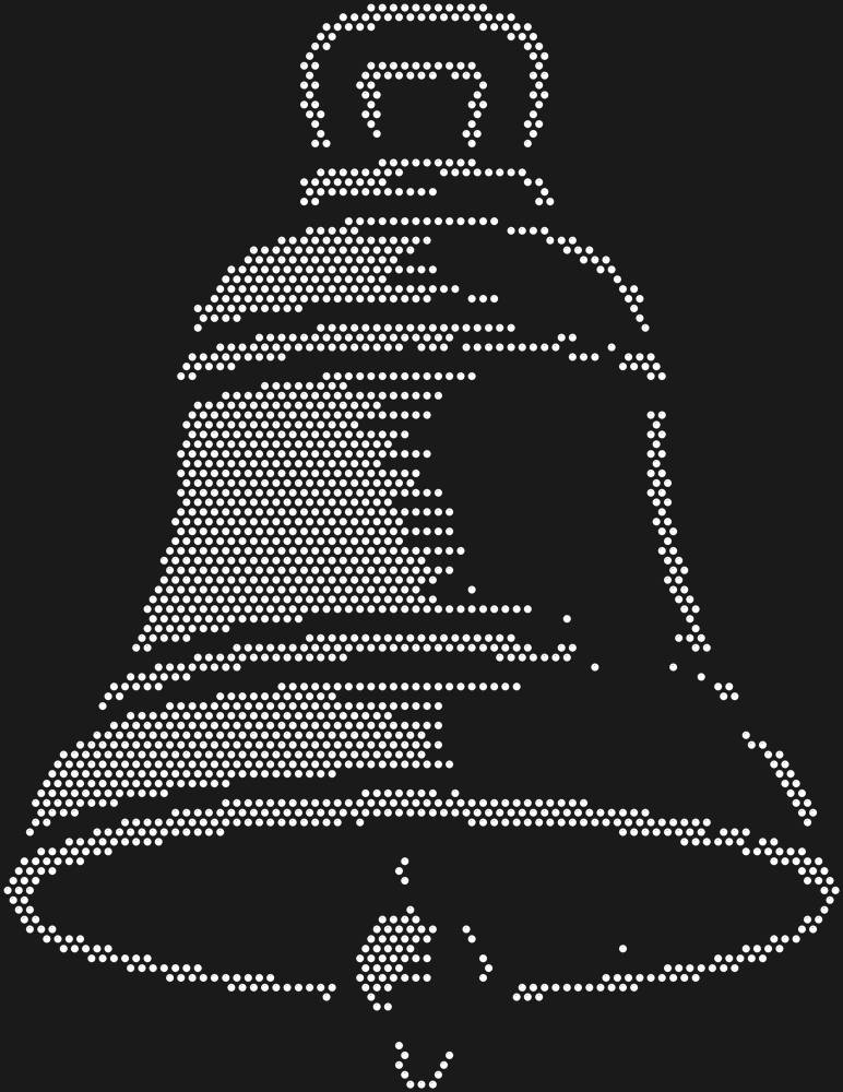 Трафарет Колокол — RHT_BELL1_SS10_CRYSTAL_CLEAR