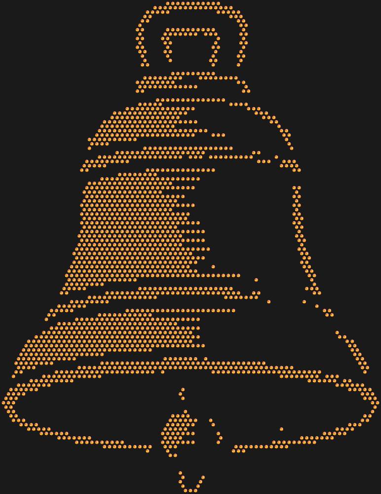 Трафарет Колокол — RHT_BELL1_SS10_RED_VOLCANO