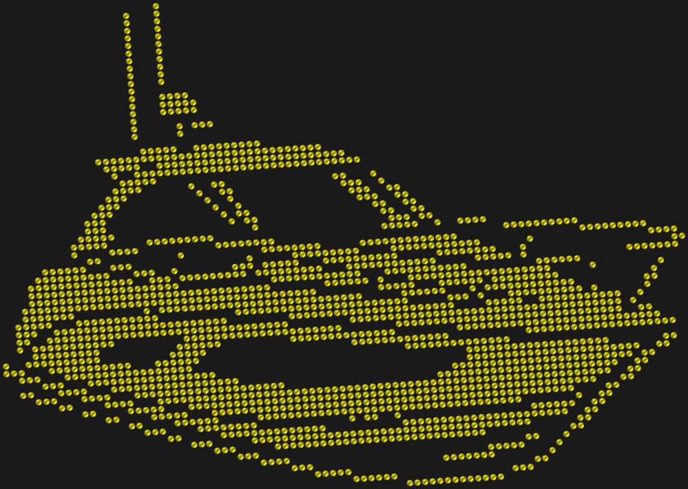 Трафарет Катер — RHT_BOAT1_SS10_CITRINE