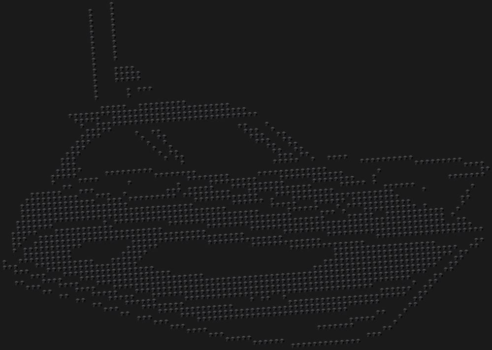 Трафарет Катер — RHT_BOAT1_SS10_JET_BLACK