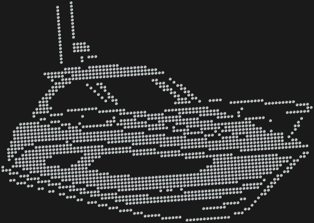 Трафарет Катер — RHT_BOAT1_SS12_CRYSTAL_CLEAR