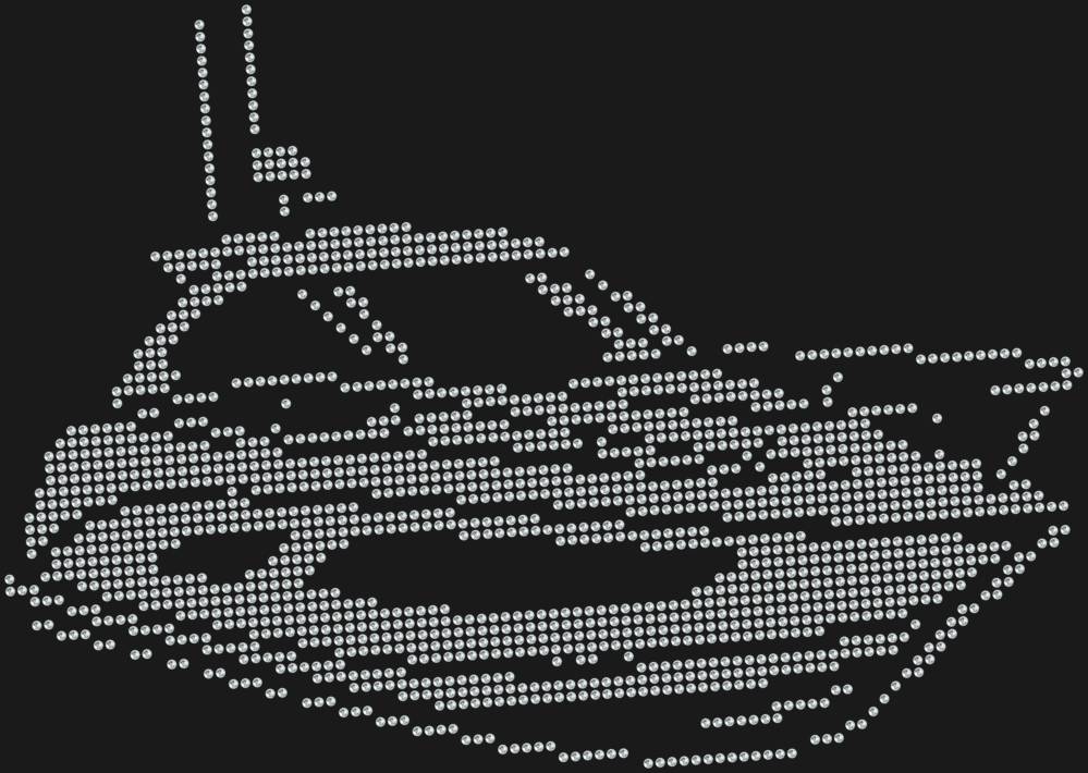 Трафарет Катер — RHT_BOAT1_SS16_CRYSTAL_CLEAR