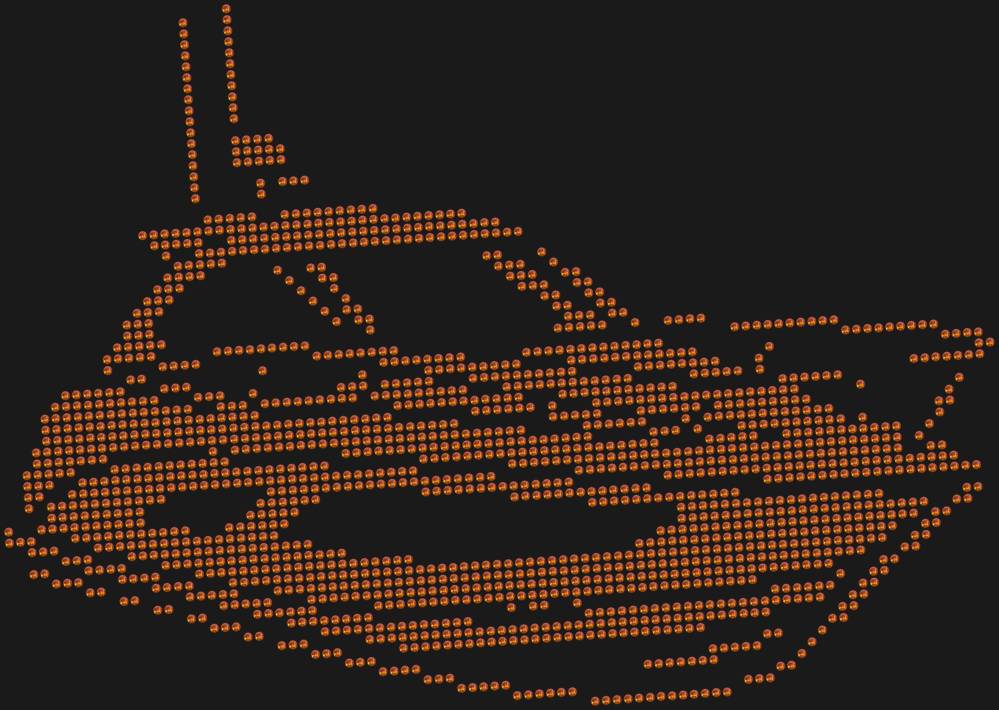 Трафарет Катер — RHT_BOAT1_SS16_RED_VOLCANO