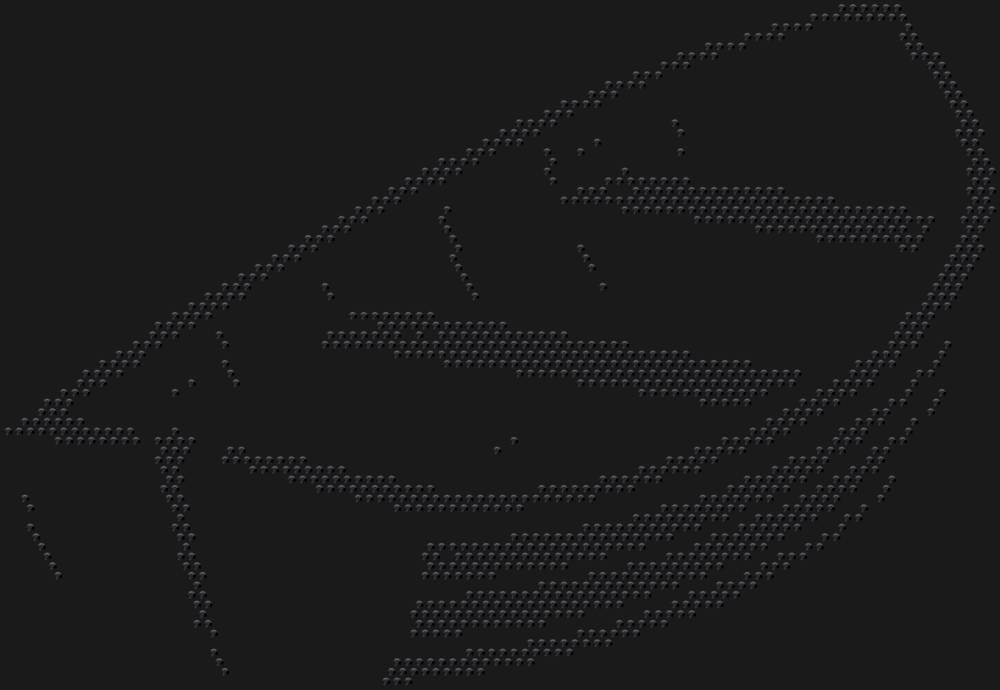 Трафарет Лодка — RHT_BOAT2_SS10_JET_BLACK