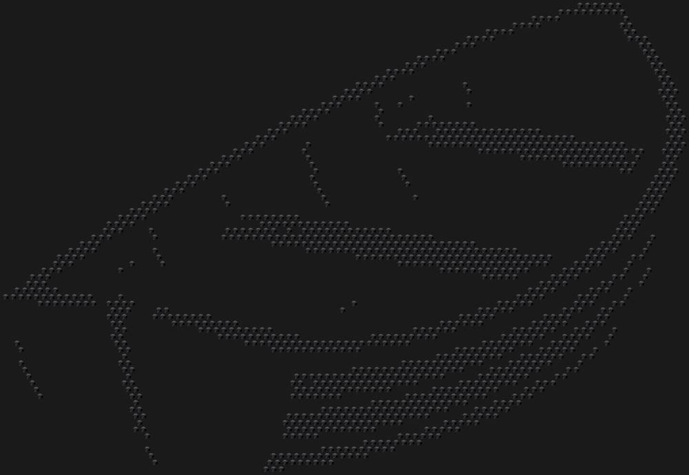 Трафарет Лодка — RHT_BOAT2_SS16_JET_BLACK