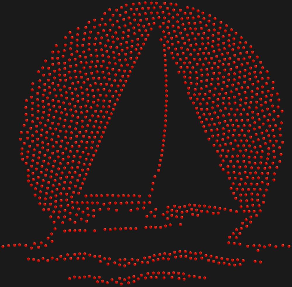 Трафарет Яхта на закатном солнце — RHT_BOAT3_SS16_LT_SIAM