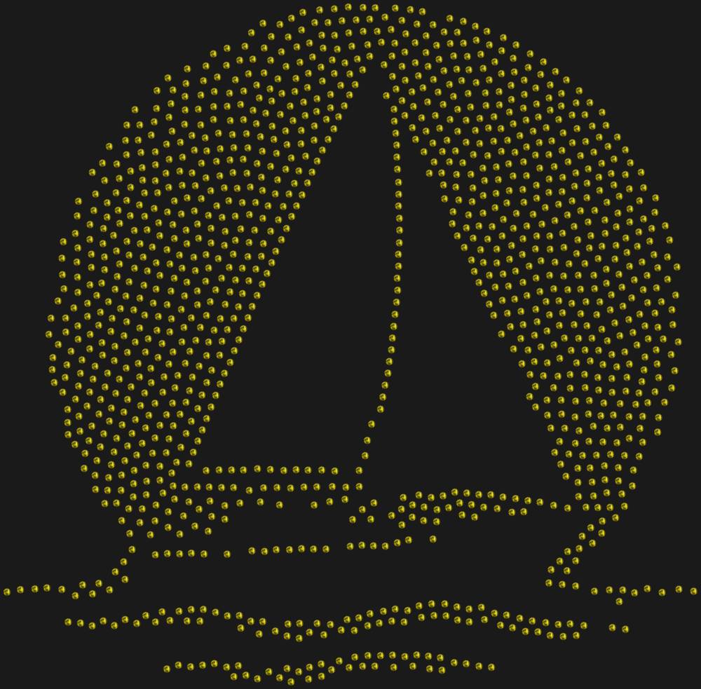 Трафарет Яхта на закатном солнце — RHT_BOAT3_SS16_OLIVE