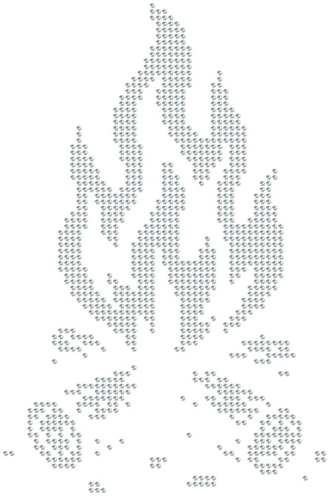 Трафарет Костер — RHT_BONFIRE1_SS10_CRYSTAL_CLEAR