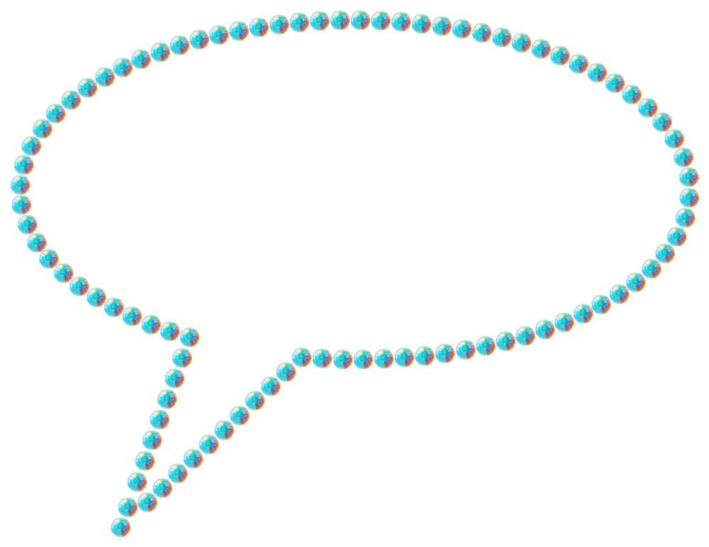 Трафарет Облако из комиксов — RHT_BUBBLE1_SS20_CRYSTAL_AB_DMC