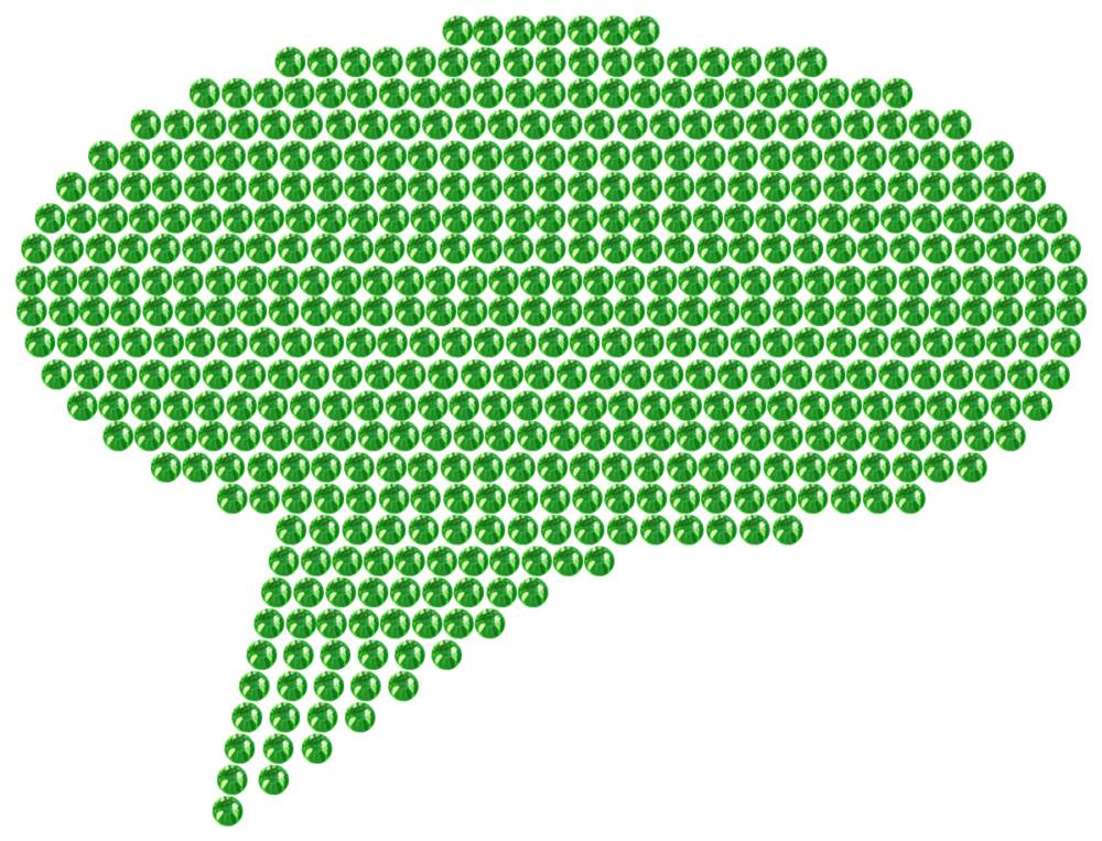 Трафарет Облачко большое — RHT_BUBBLE2_SS10_LT_PERIDOT