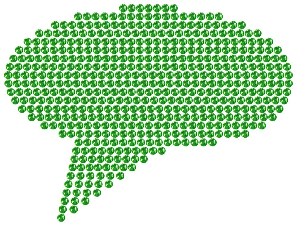 Трафарет Облачко большое — RHT_BUBBLE2_SS16_LT_PERIDOT