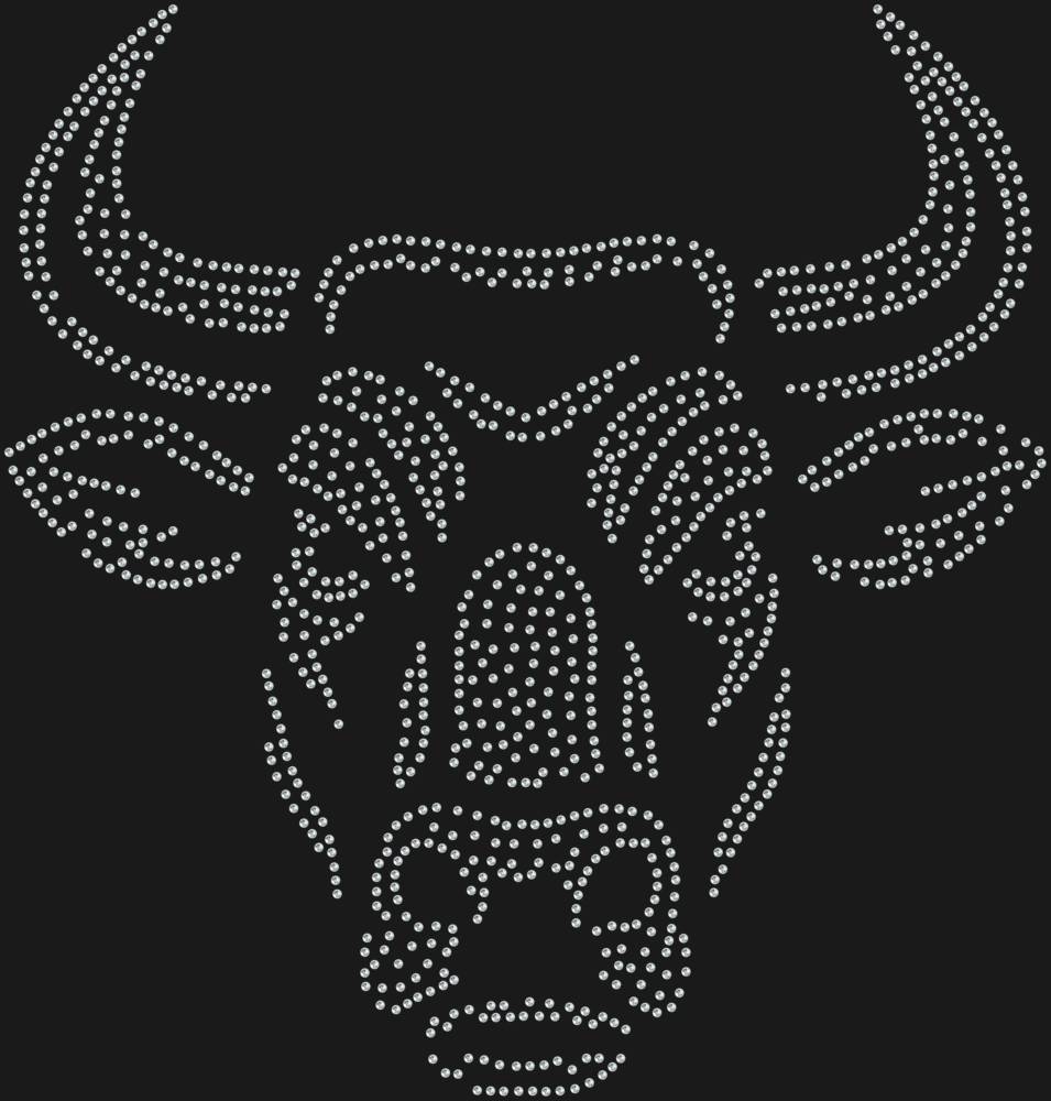 Трафарет Бык — RHT_BULL1_SS12_CRYSTAL_CLEAR