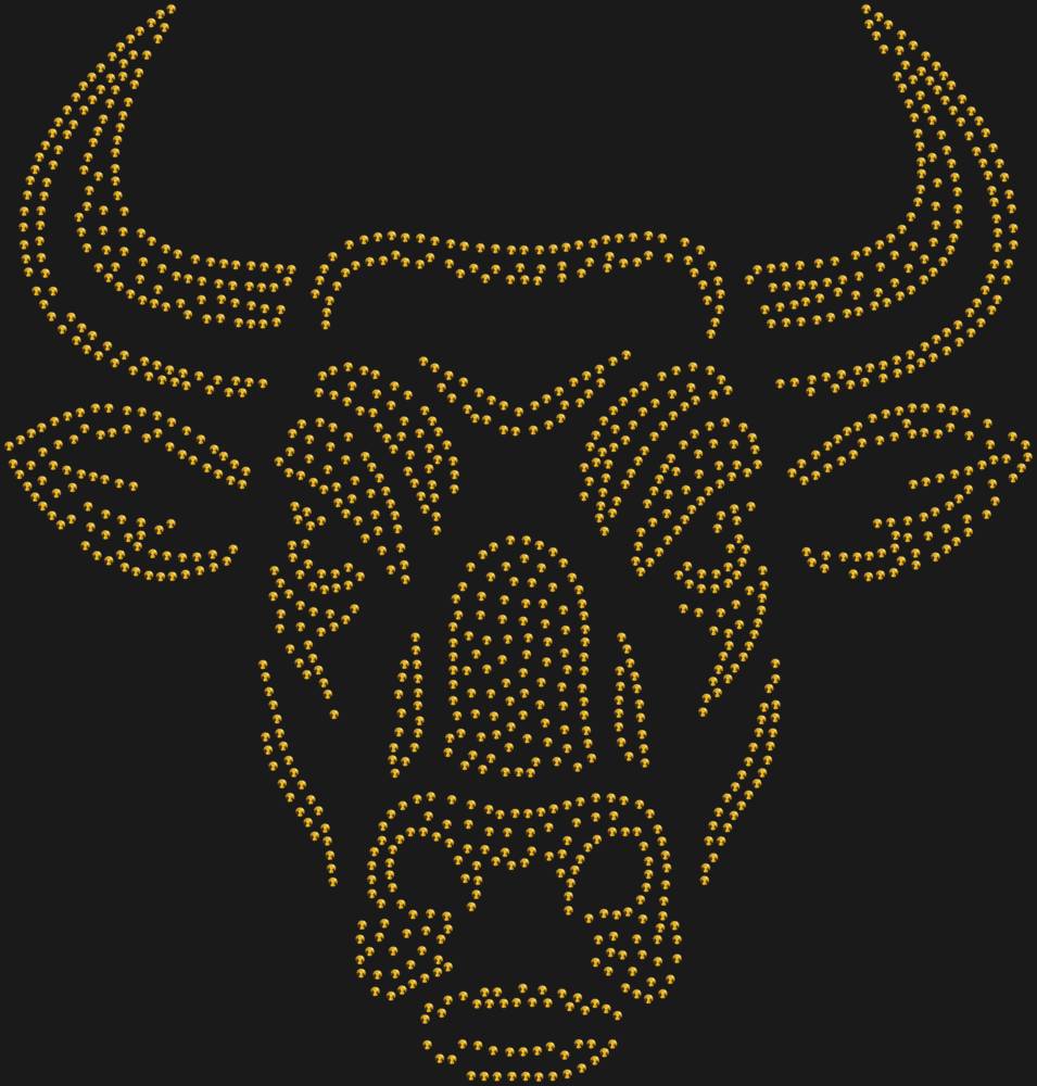 Трафарет Бык — RHT_BULL1_SS16_GOLD