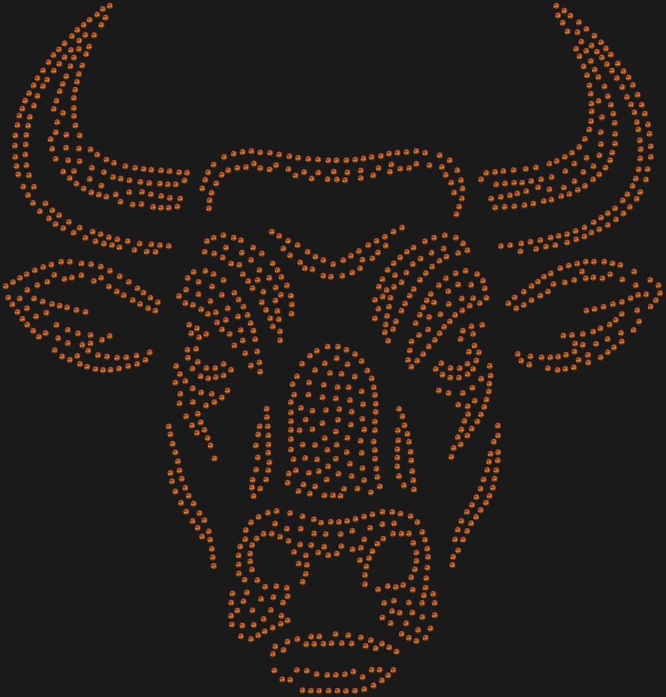 Трафарет Бык — RHT_BULL1_SS16_RED_VOLCANO