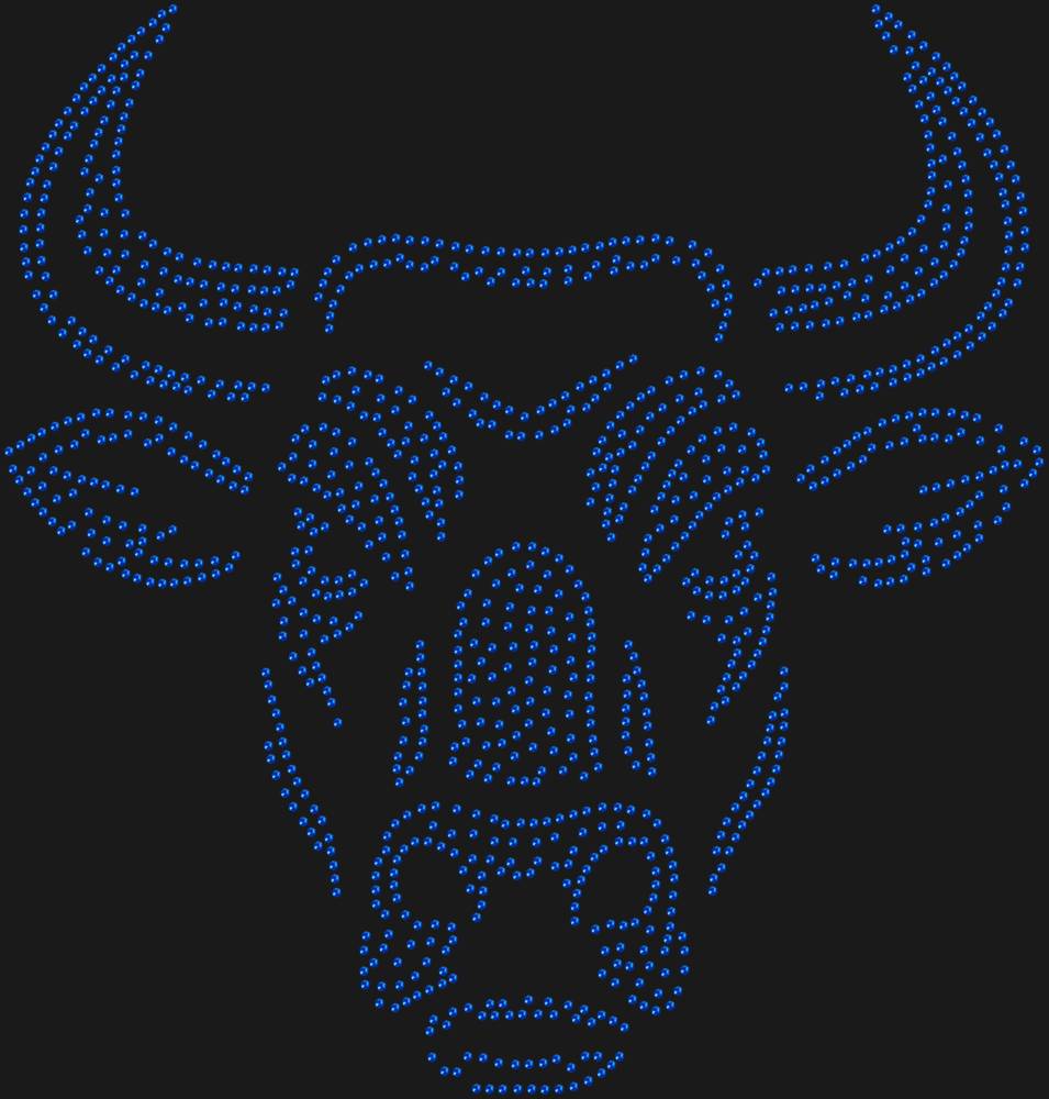 Трафарет Бык — RHT_BULL1_SS16_SAPPHIRE