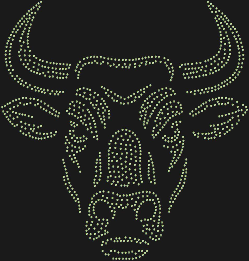 Трафарет Бык — RHT_BULL1_SS20_CRYSTAL_AB