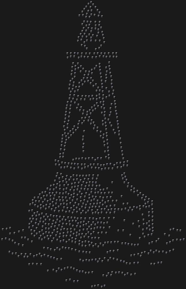 Трафарет Бакен — RHT_BUOY1_SS10_JET_BLACK