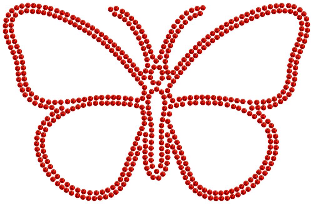 Трафарет Бабочка — RHT_BUTTERFLY1_SS16_LT_SIAM