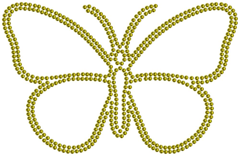 Трафарет Бабочка — RHT_BUTTERFLY1_SS16_OLIVE