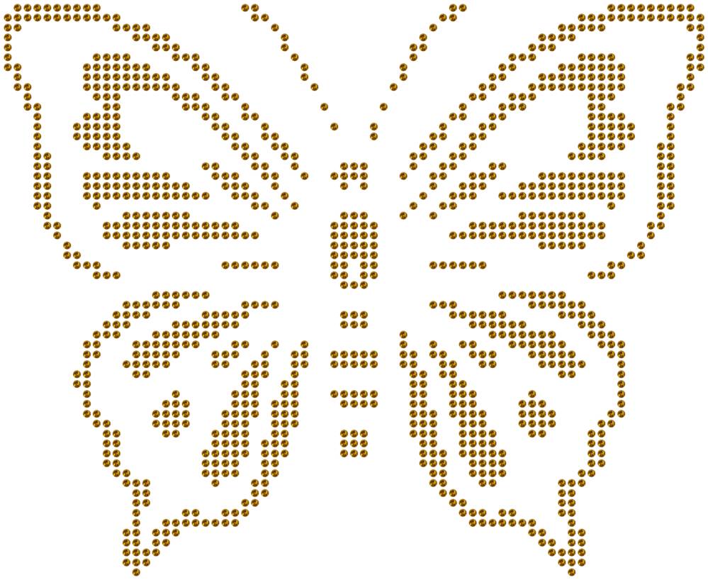 Трафарет Бабочка — RHT_BUTTERFLY2_SS10_TOPAZ