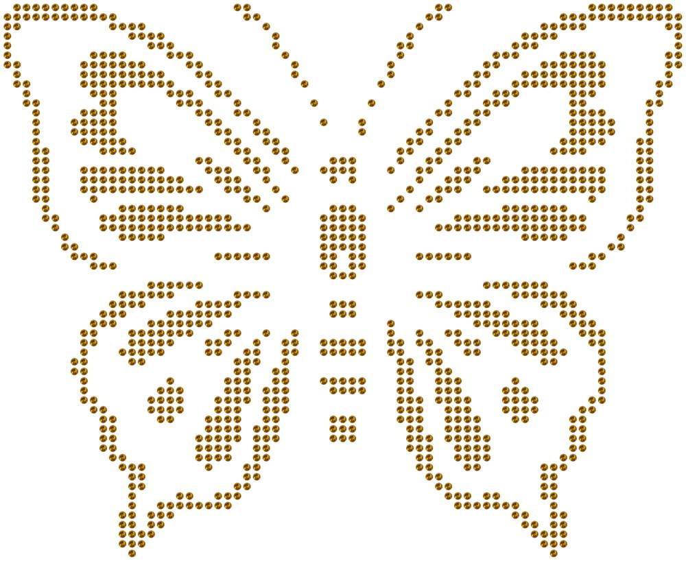 Трафарет Бабочка — RHT_BUTTERFLY2_SS16_TOPAZ