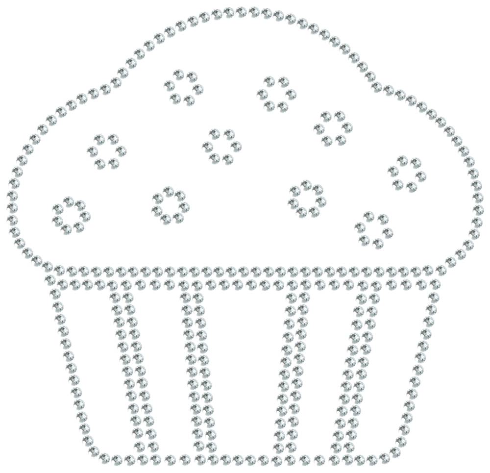 Трафарет Маффин — RHT_CAKE1_SS6_CRYSTAL_CLEAR