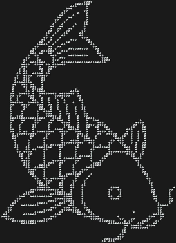 Трафарет Карп кои — RHT_CARP1_SS16_CRYSTAL_CLEAR