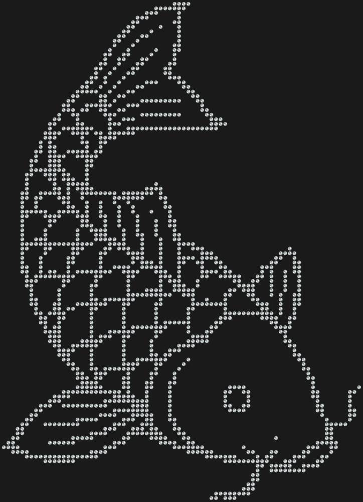 Трафарет Карп кои — RHT_CARP1_SS6_CRYSTAL_CLEAR