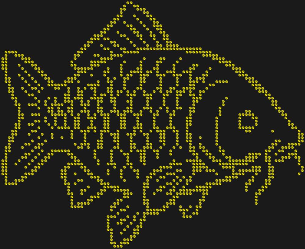 Трафарет Карп — RHT_CARP2_SS10_CITRINE