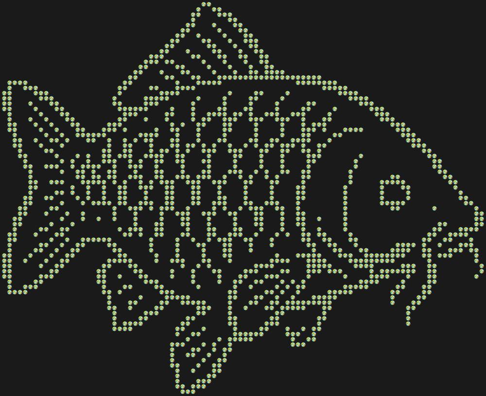 Трафарет Карп — RHT_CARP2_SS12_CRYSTAL_AB