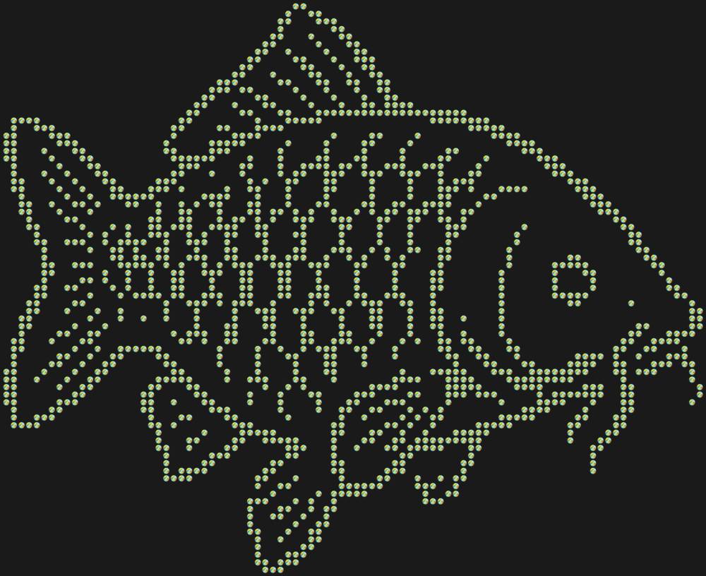 Трафарет Карп — RHT_CARP2_SS6_CRYSTAL_AB