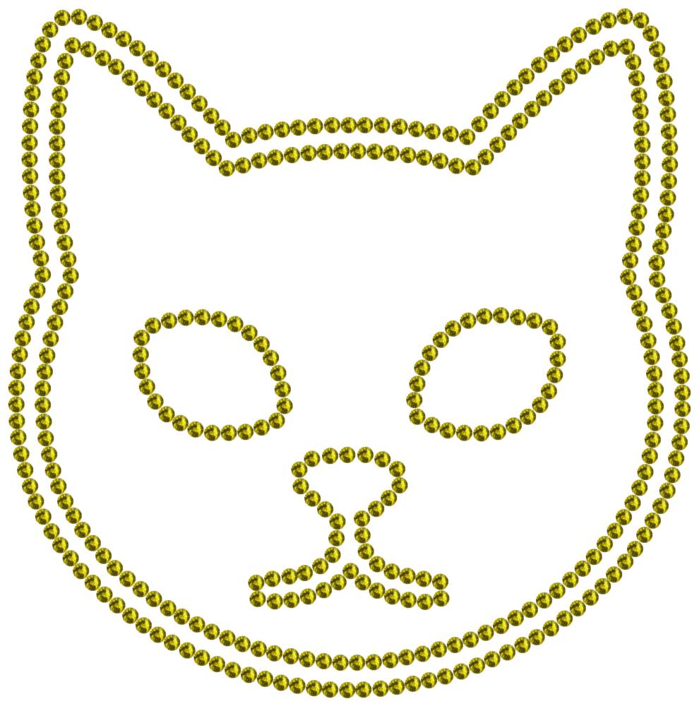 Трафарет Кот — RHT_CAT1_SS10_OLIVE