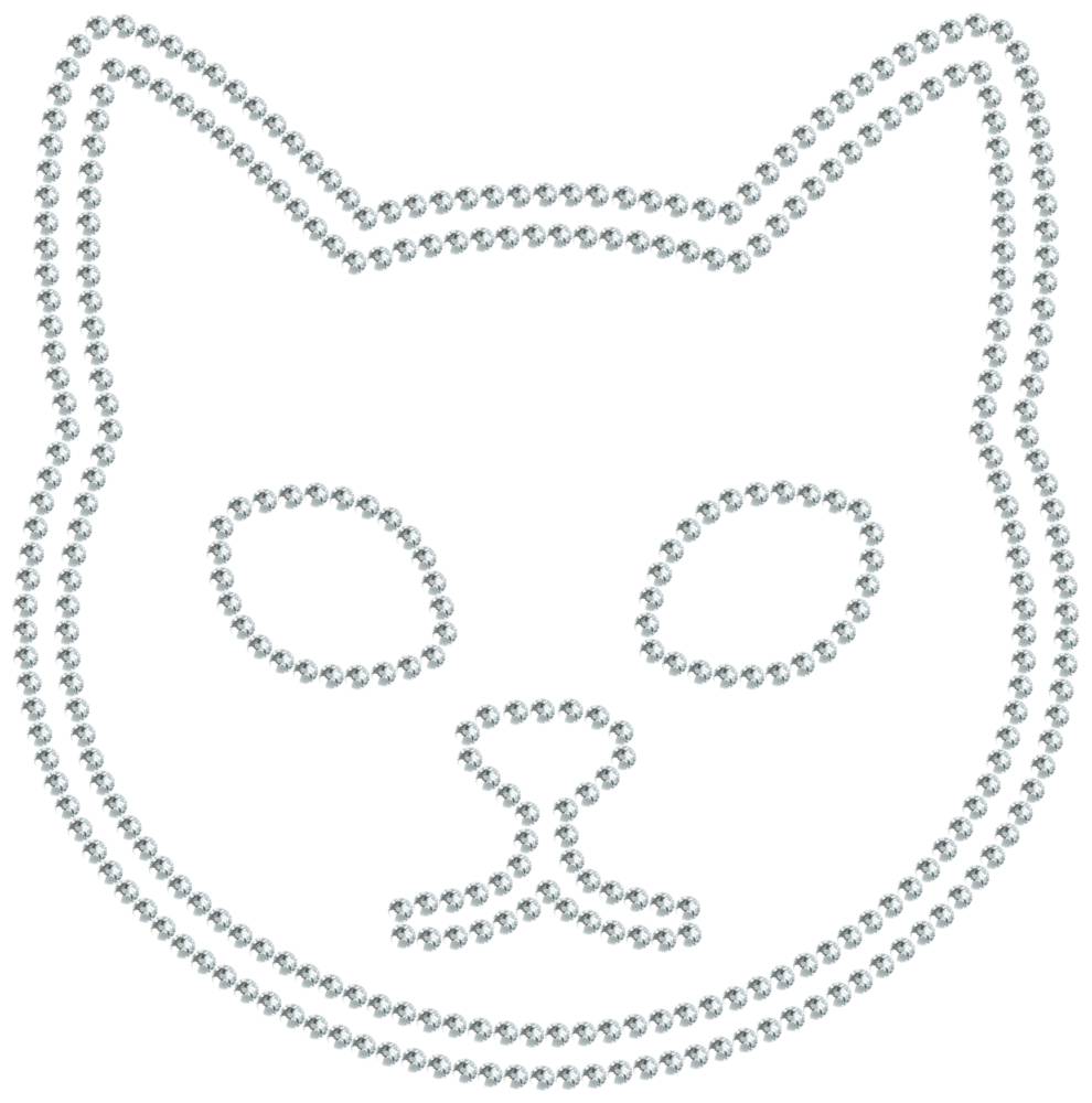 Трафарет Кот — RHT_CAT1_SS12_CRYSTAL_CLEAR