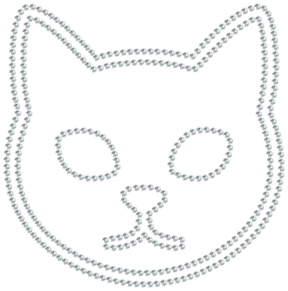 Трафарет Кот — RHT_CAT1_SS16_CRYSTAL_CLEAR