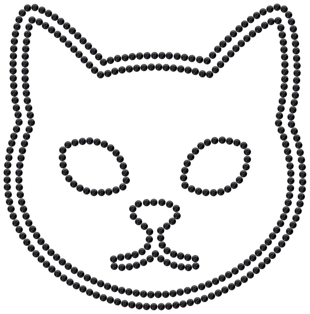Трафарет Кот — RHT_CAT1_SS16_JET_BLACK