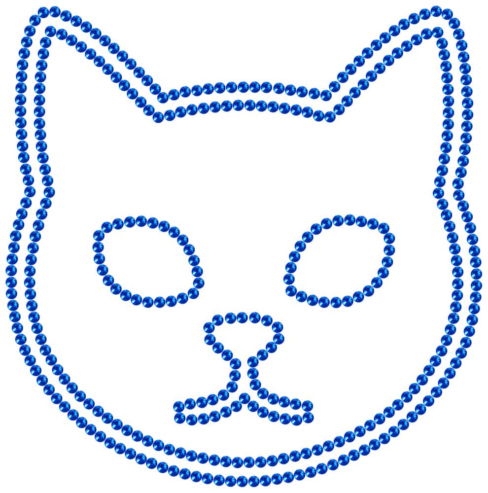Трафарет Кот — RHT_CAT1_SS16_SAPPHIRE