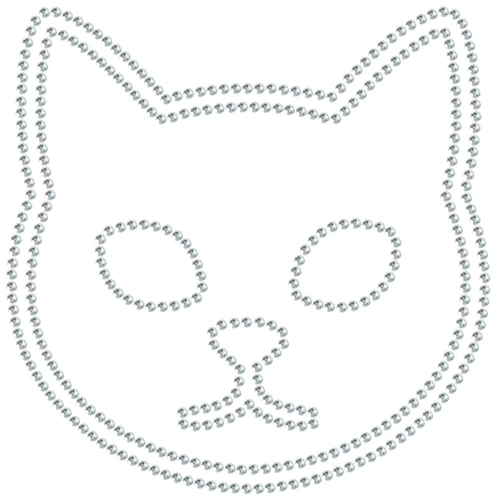 Трафарет Кот — RHT_CAT1_SS6_CRYSTAL_CLEAR