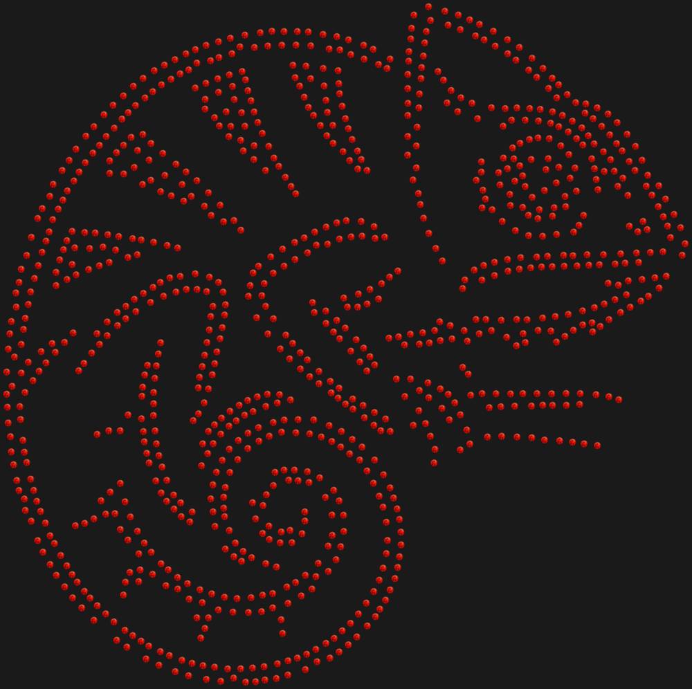 Трафарет Хамелеон — RHT_CHAMELEON1_SS16_LT_SIAM