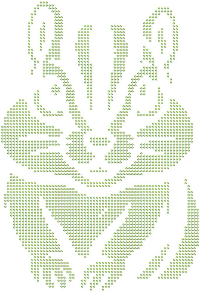 Трафарет Бурундук — RHT_CHIPMUNK1_SS12_CRYSTAL_AB