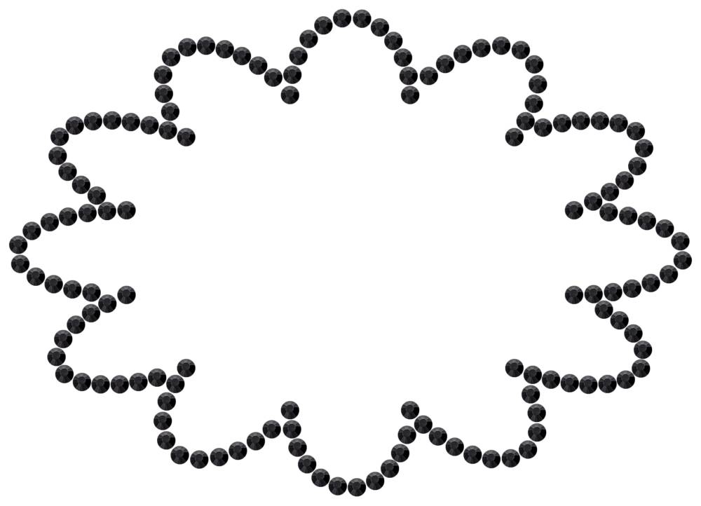 Трафарет Комикс-облако — RHT_CLOUD1_SS16_JET_BLACK