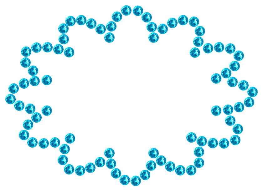Трафарет Мини облако — RHT_CLOUD2_SS10_AQUAMARINE