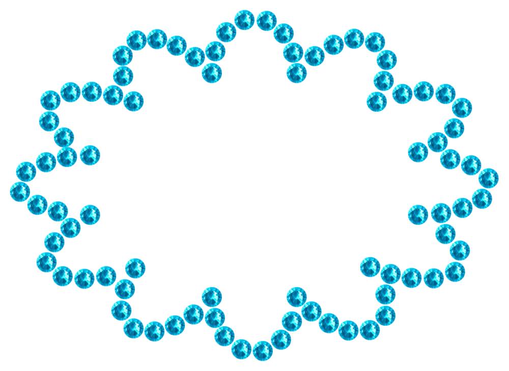 Трафарет Мини облако — RHT_CLOUD2_SS16_AQUAMARINE