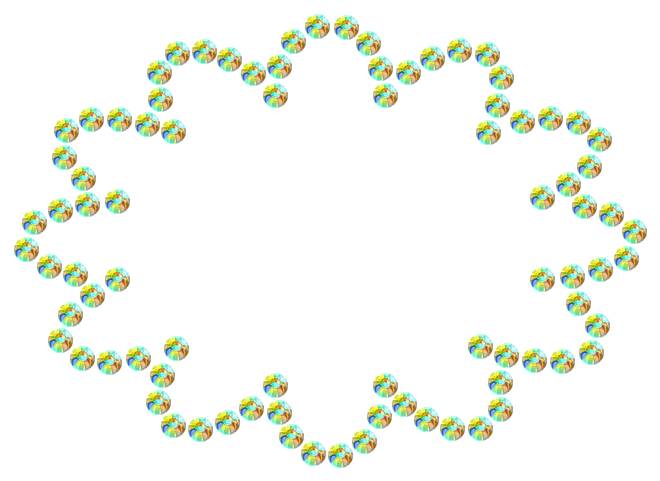 Трафарет Мини облако — RHT_CLOUD2_SS6_CRYSTAL_AB