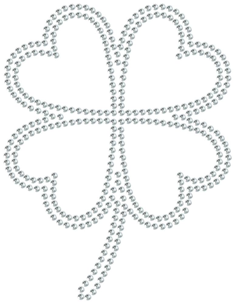 Трафарет Клевер — RHT_CLOVER1_SS10_CRYSTAL_CLEAR