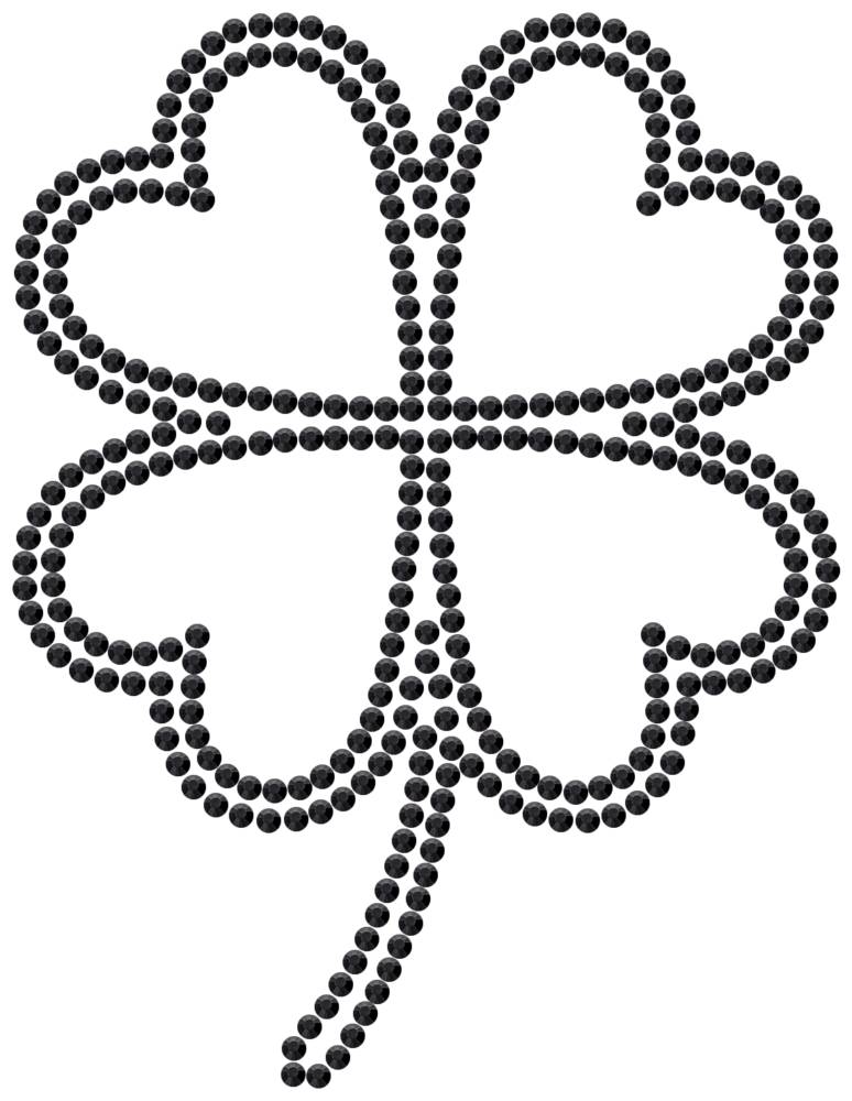 Трафарет Клевер — RHT_CLOVER1_SS10_JET_BLACK