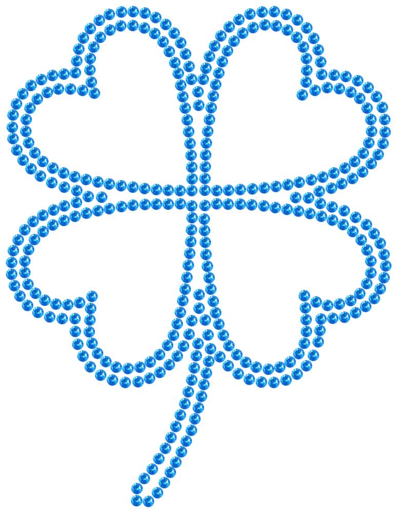 Трафарет Клевер — RHT_CLOVER1_SS10_LT_SAPPHIRE