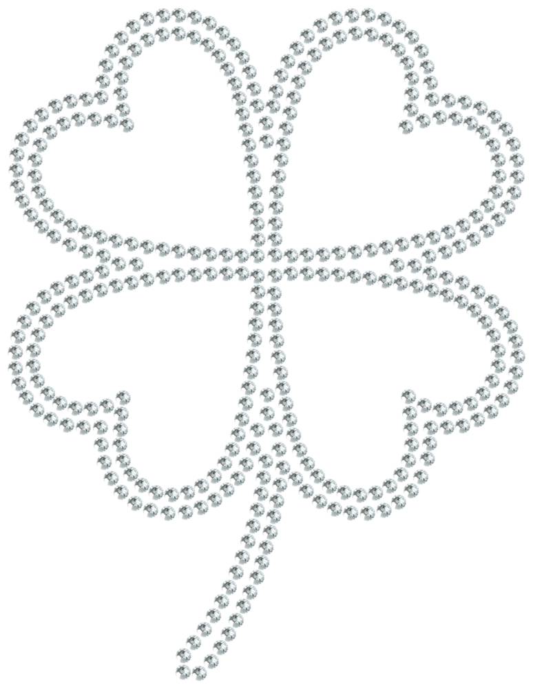 Трафарет Клевер — RHT_CLOVER1_SS12_CRYSTAL_CLEAR