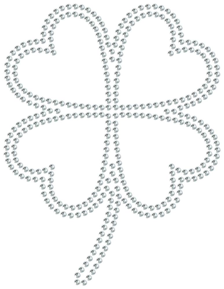 Трафарет Клевер — RHT_CLOVER1_SS6_CRYSTAL_CLEAR