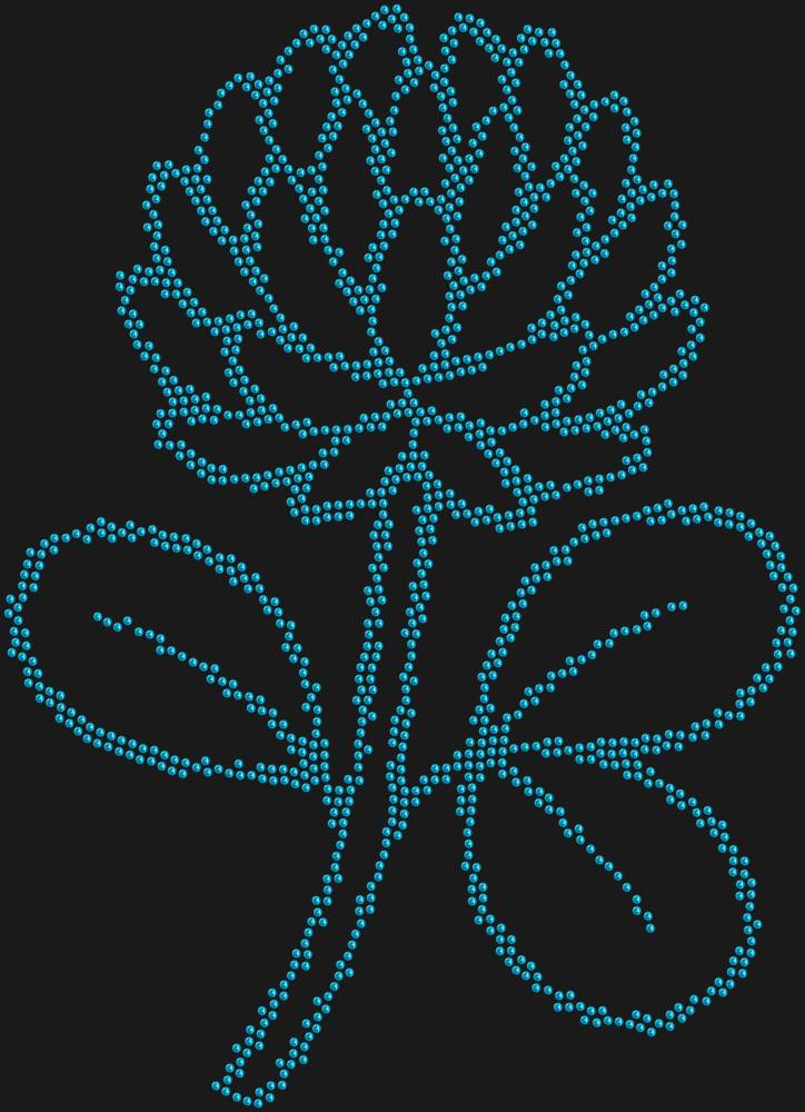 Трафарет Клевер — RHT_CLOVER2_SS10_AQUAMARINE