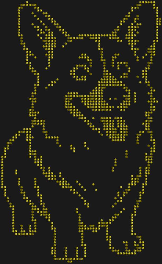 Трафарет Корги — RHT_CORGI1_SS16_OLIVE